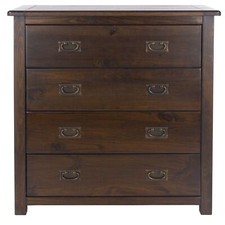 Chest of 4 Drawers Solid Pine