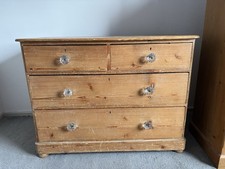 Victorian Pine Chest of