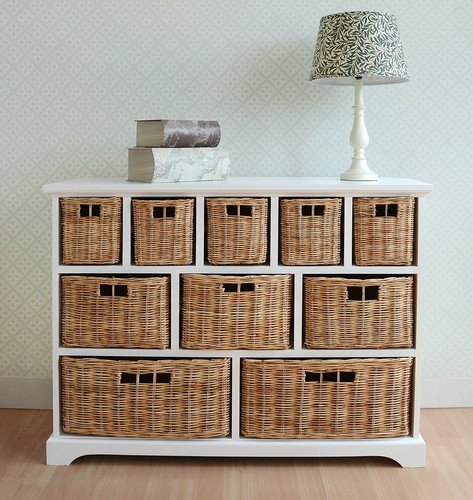 White chest drawers - chest, of