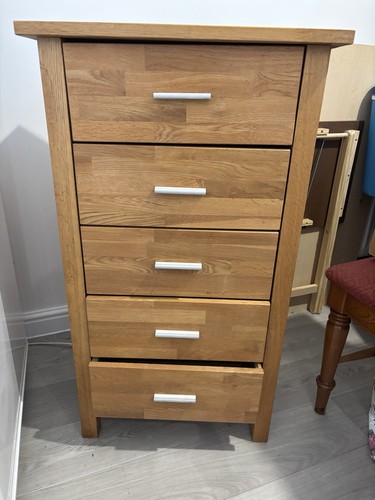 Pine wooden drawer chest - pine,