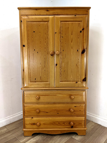 Wardrobe classic pine linen - classic,