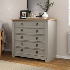 Corona Grey Chest of Drawers 5