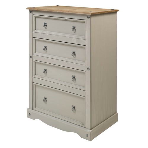 Corona chest drawers grey - of,