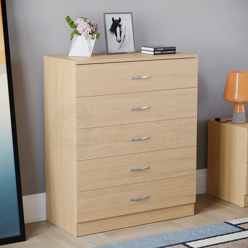 Riano chest drawers - pine, 5